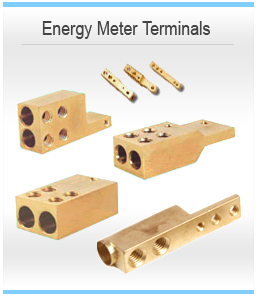 Brass Energy Meter Terminal